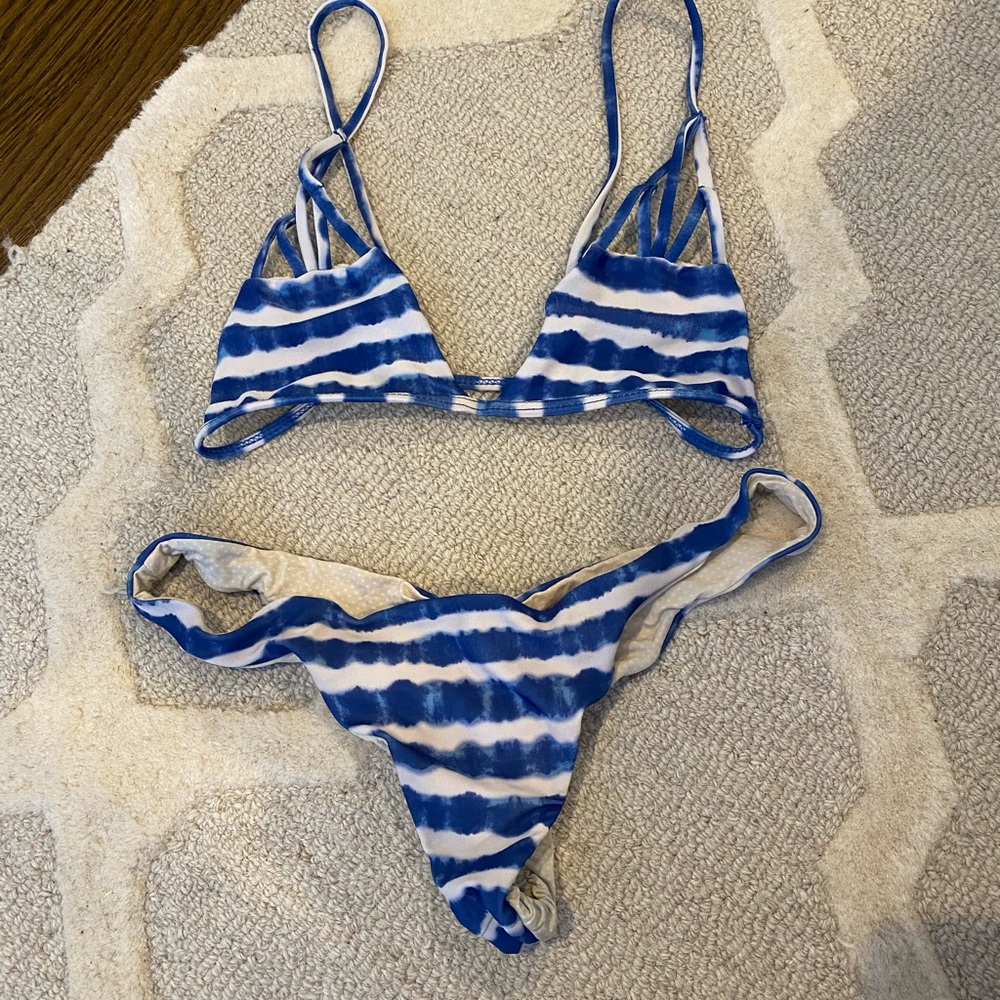 acacia swimwear tie dye set